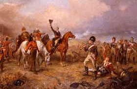 Photo of "WELLINGTON AT THE BATTLE OF WATERLOO" by ROBERT ALEXANDER HILLINGFORD