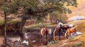 Photo of "A SPRING MORNING" by MYLES BIRKET FOSTER