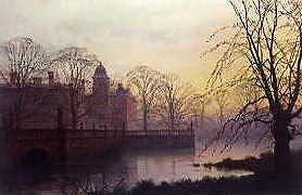 Photo of "A TWILIT HALL" by LOUIS H (REVIVED COPYRIG GRIMSHAW