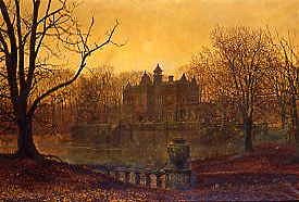 Photo of "IN THE GOLDEN GLOAMING" by JOHN ATKINSON GRIMSHAW