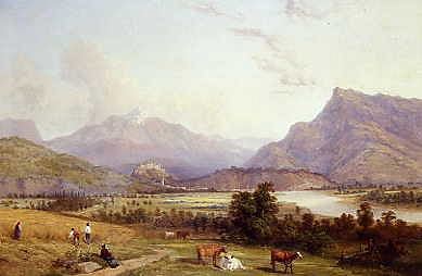 Photo of "A DISTANT VIEW OF SALZBURG, AUSTRIA" by THOMAS BAKER