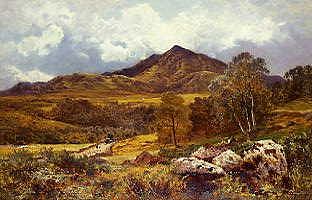 Photo of "FROM NEAR CAPEL CURIG, 1890." by BENJAMIN WILLIAMS LEADER