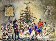 Photo of "THE GEORGE FAMILY CHRISTMAS FESTIVAL OR THE NEW GERMAN TREE" by FREDERICK GEORGE