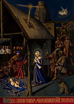 Photo of "THE NATIVITY" by JEAN (AFTER) FOUQUET