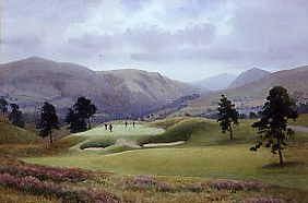 Photo of "THE 9TH HOLE AT GLENEAGLES" by GEORGE DRUMMOND FISH