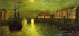 Photo of "GRIMSBY HARBOUR" by JOHN ATKINSON GRIMSHAW