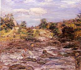 Photo of "THE LINN ROSELYNGLEN, 1895" by SIR WILLIAM MCTAGGART