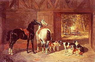 Photo of "OFF TO THE MEET" by JOHN FREDERICK HERRING