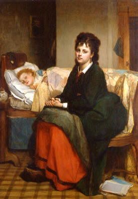 Photo of "MOTHER'S FIRST CARES" by THOMAS FAED