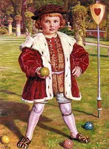 Photo of "THE KING OF HEARTS, 1862" by WILLIAM HOLMAN HUNT