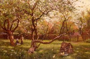 Photo of "THE ORCHARD, 1901" by WILLIAM BLANDFORD FLETCHER
