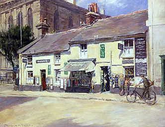 Photo of "AN OLD QUARTER OF PENZANCE, 1939" by STANHOPE ALEXANDER (IN FORBES