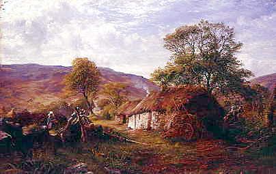 Photo of "HIGHLAND COTTAGES, 1856" by WALLER HUGH PATON