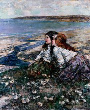 Photo of "A MIDSUMMER SEA" by EDWARD ATKINSON HORNEL