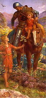 Photo of "THE RESCUE" by ARTHUR HUGHES