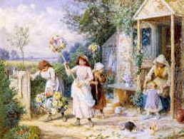 Photo of "THE FIRST OF MAY - GARLAND DAY" by MYLES BIRKET FOSTER