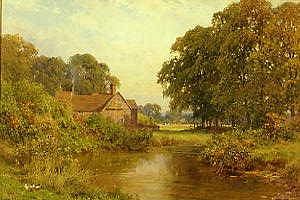 Photo of "THE COTTAGE BY THE POND" by HAROLD SUTTON PALMER