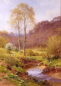 Photo of "SPRINGTIME NEAR HASLMERE" by HAROLD SUTTON PALMER