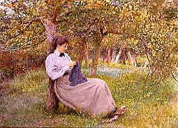 Photo of "IN AN ORCHARD" by ARTHUR HOPKINS