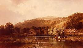 Photo of "THE PONDS NEAR ALBURY, GUILDFORD, SURREY, 1857" by GEORGE COLE