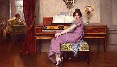 Photo of "THE RELUCTANT PIANIST" by WILLIAM A. BREAKSPEARE