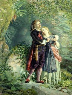 Photo of "FERDINAND AND MIRANDA, FROM 'THE TEMPEST'(SHAKESPEARE)" by HENRY ANELAY