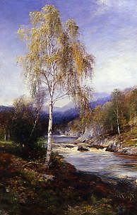 Photo of "A RIVER IN INVERNESS-SHIRE" by JOHN MACWHIRTER