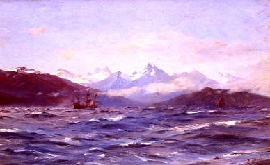Photo of "IN THE STRAITS OF MAGELLAN, CHILE" by THOMAS JACQUES SOMERSCALES