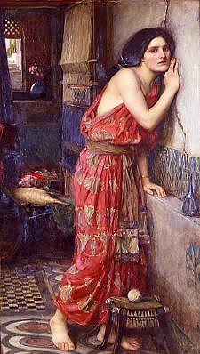 Photo of "THISBE OR THE LISTENER, 1909" by JOHN WILLIAM WATERHOUSE