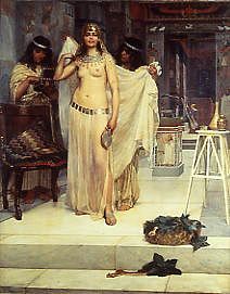 Photo of "CLEOPATRA" by WILLIAM HENRY MARGETSON