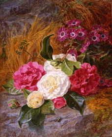 Photo of "ROSES, 1862" by THOMAS WORSEY