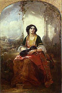 Photo of "THR GLEE MAIDEN, 1854" by THOMAS FAED