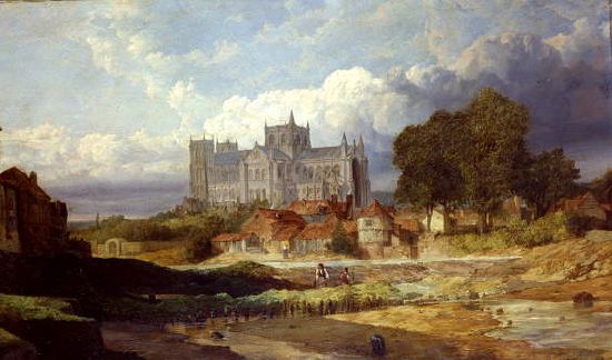 Photo of "RIPON CATHEDRAL, YORKSHIRE, ENGLAND" by GEORGE CLARKSON STANFIELD