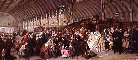 Photo of "THE RAILWAY STATION" by WILLIAM POWELL FRITH