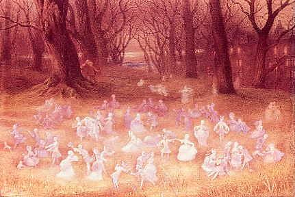 Photo of "THE HAUNTED PARK" by RICHARD DOYLE