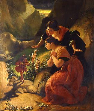 Photo of "THE TIME I'VE LOST IN WOOING" by DANIEL MACLISE