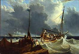 Photo of "SHIPPING OFF THE DUTCH COAST" by CHESTER HARDING