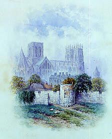 Photo of "A VIEW OF YORK MINSTER" by GEORGE FALL
