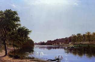 Photo of "A QUIET RIVER, 1872" by JAMES ROBERTS