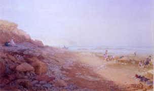 Photo of "A DAY AT THE SEASIDE." by ALFRED DOWNING FRIPP