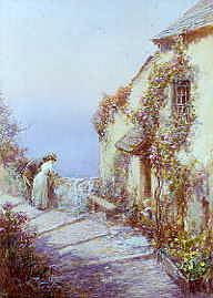 Photo of "ROSE COTTAGE CLOVELLY" by JOHN WHITE