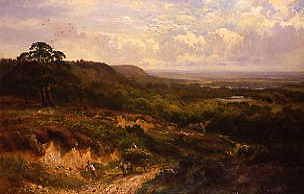 Photo of "LEITH HILL, SURREY, 1889" by WALTER WALLOR CAFFYN