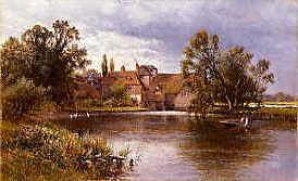 Photo of "BY AN OVERSHOT MILL" by ALFRED AUGUSTUS GLENDENING