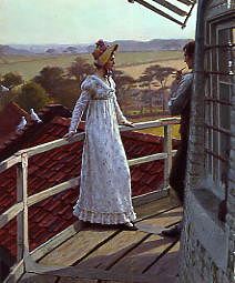 Photo of "THE WINDMILLER'S GUEST,1898" by EDMUND BLAIR LEIGHTON