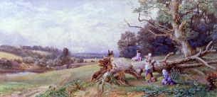Photo of "VIEW FROM THE OLD ELM." by MYLES BIRKET FOSTER