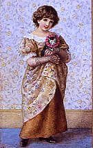 Photo of "A FAVOURITE PET" by CHARLES EDWARD PERUGINI