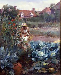 Photo of "THE CABBAGE PATCH." by ALFRED AUGUSTUS SEN. GLENDENING