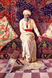 Photo of "A PENSIVE ARAB" by RUDOLF ERNST