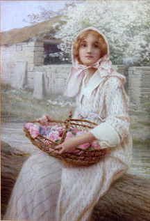Photo of "THE ROSE GIRL" by HENRY RYLAND