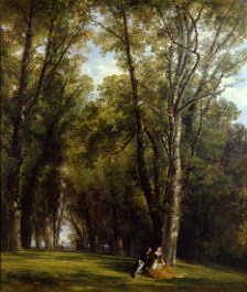 Photo of "A PICNIC IN THE PARK." by THOMAS CRESWICK